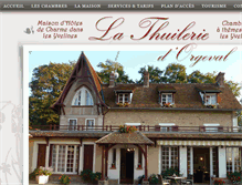 Tablet Screenshot of lathuilerie.com